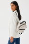 Lucky Bees Mochila Crema y Negro